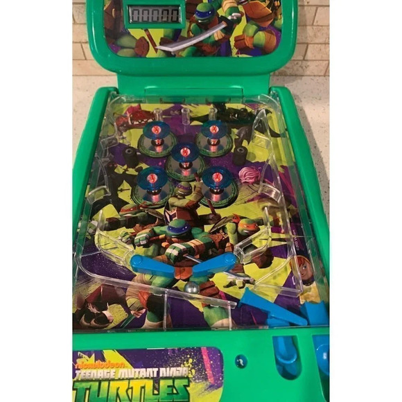 Rare & HTF Ninja Turtle Pin Ball Machine t1‎ - Picture 8 of 8
